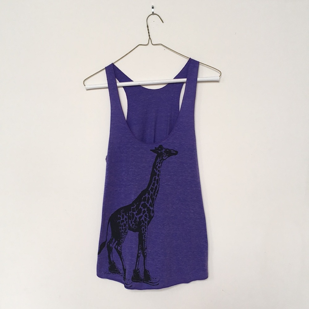 Purple Racerback Tank